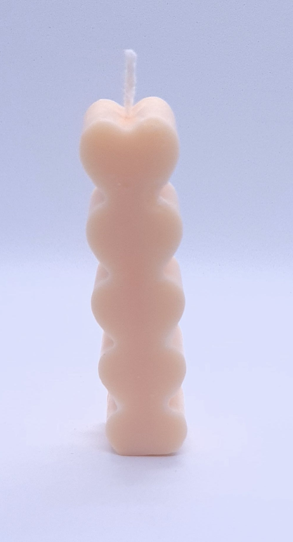 Bougie cœur de chandelle