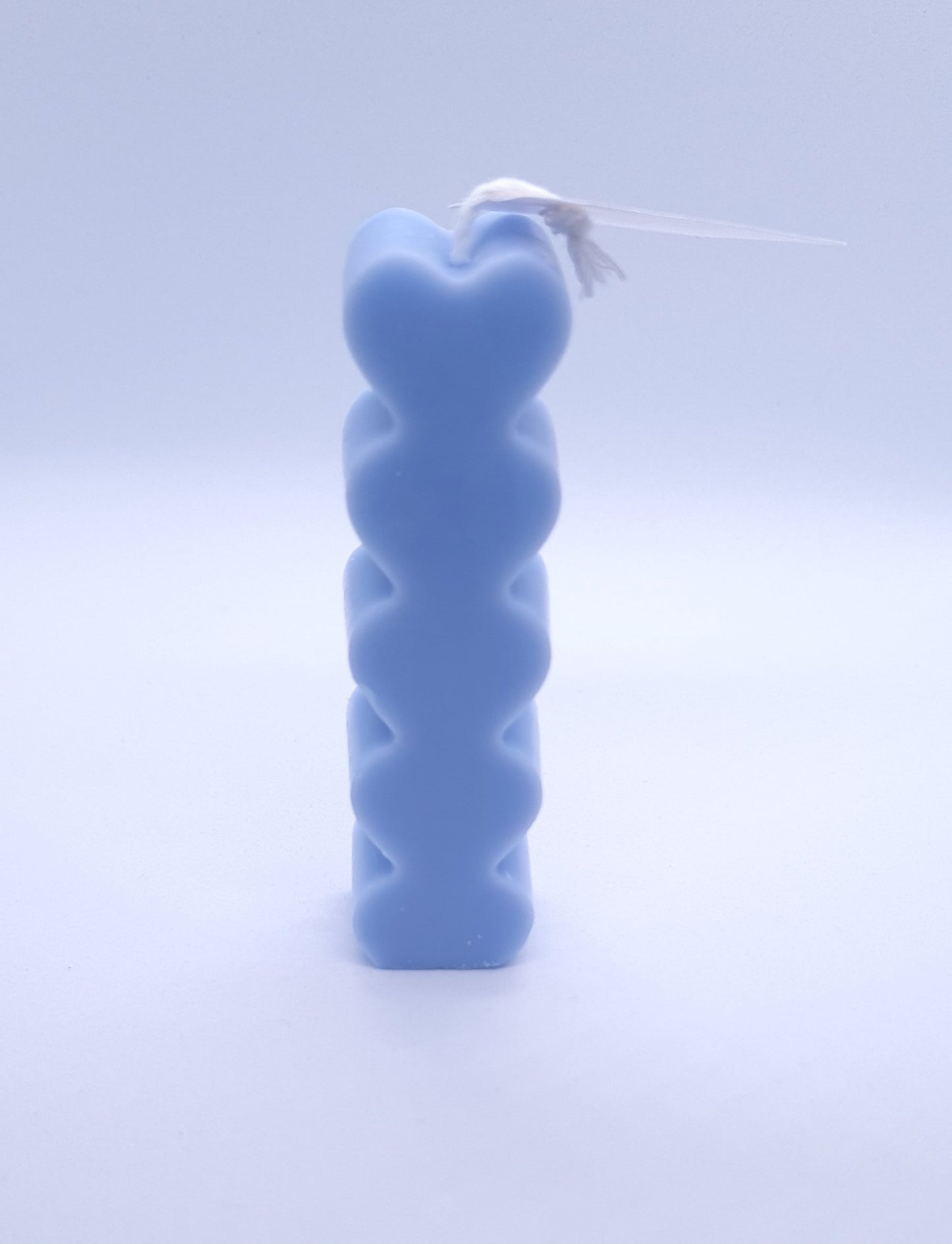 Bougie cœur de chandelle