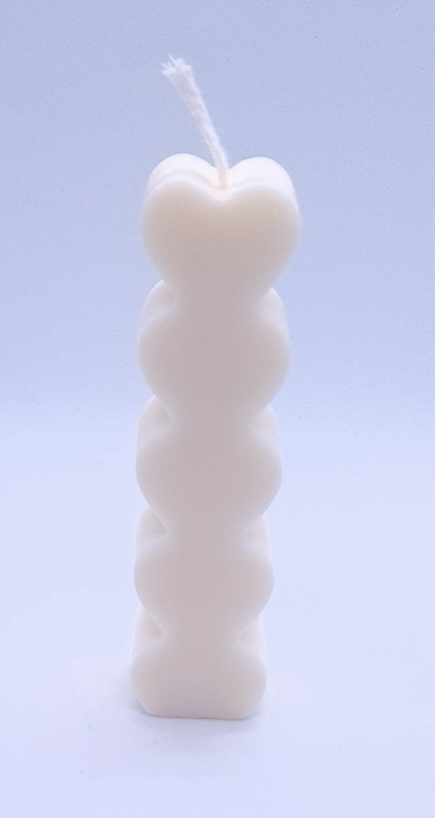 Bougie cœur de chandelle