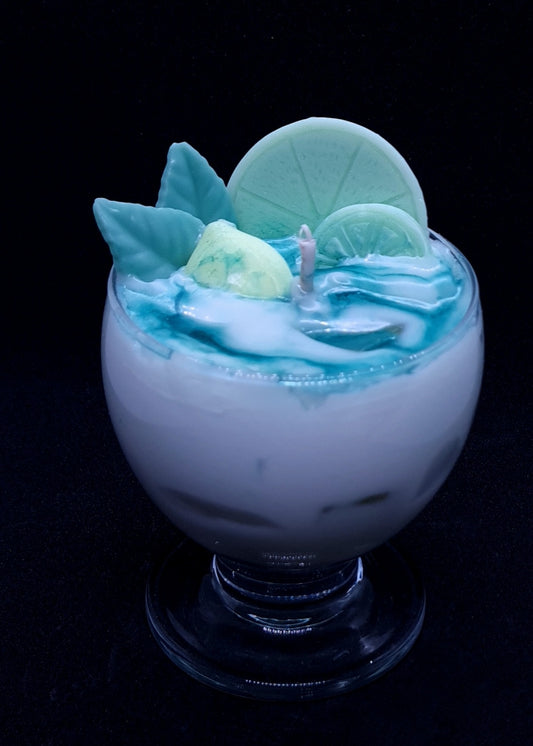 Bougie cocktail matcha